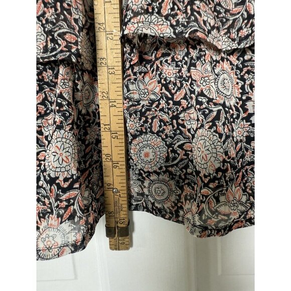 Boden Ruffle Mini Popcorn Mini Skirt Floral Tapestry US 14 NWT - Picture 5 of 10